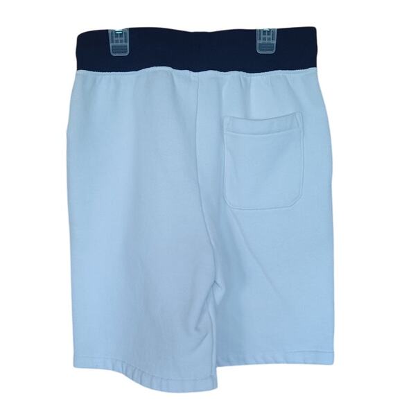 Polo Ralph Lauren Boy's White Shorts Fleece Drawstring Elastic Waist Size 8 - Picture 4 of 7